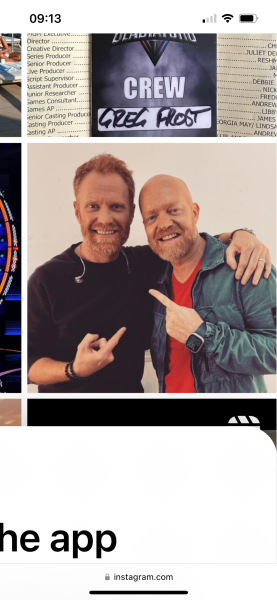 Mystery man on Strictly Come Dancing - red hair and beard