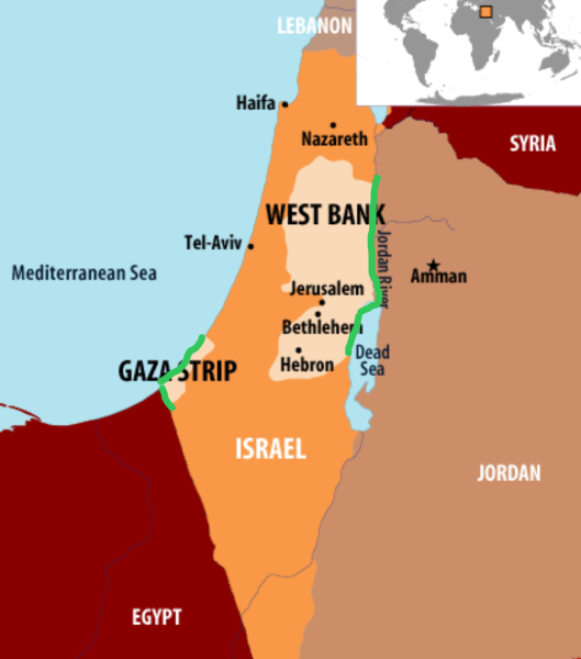 What is going on on the left? Gaza/Israel conflict