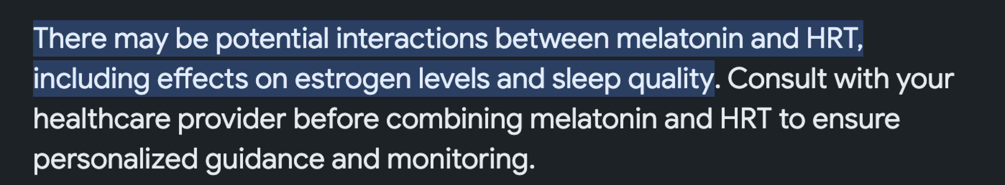Peri & interaction with other conditions