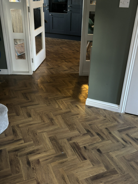 Herringbone LVT floors - yay or nay?