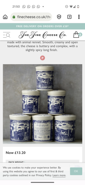 Anyone else crazy about Stilton cheese?