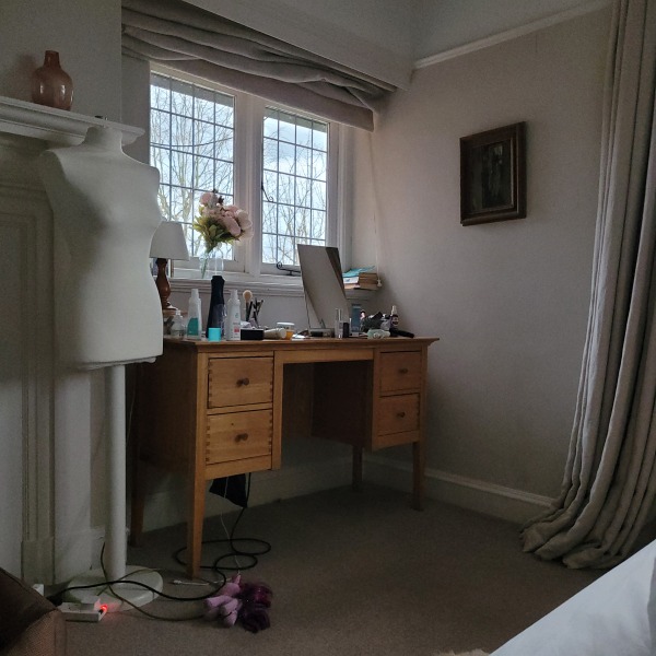 To ask you to show me your normal home…