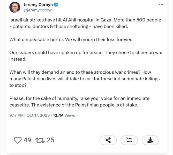 Jeremy Corbyn on Piers Morgan