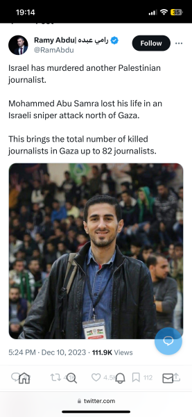 Journalists on the ground in Gaza
