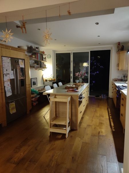 To ask you to show me your normal home…