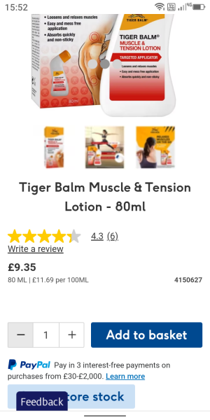White tiger balm - how did I not know about this years ago?