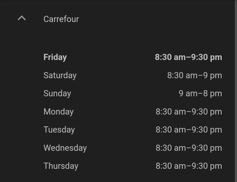 To think that Sunday trading hours need to be abolished?