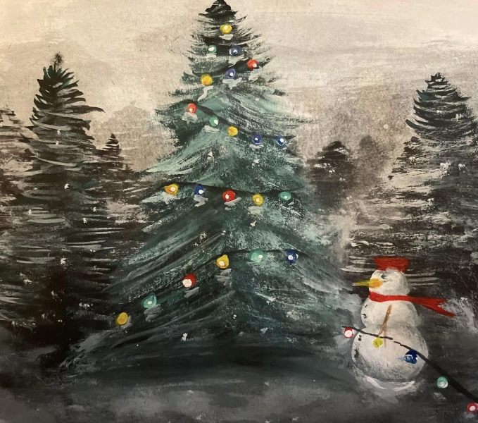 Can I show you my daughters lovely Christmas card…