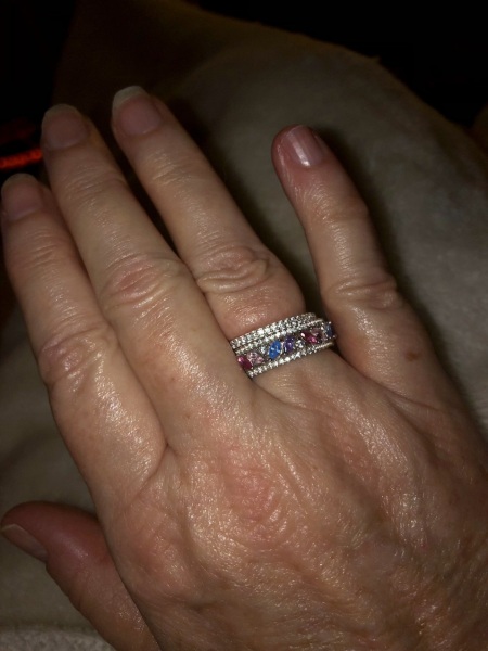 Does this ring look to chunky