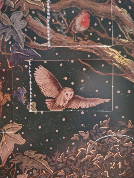 Picture advent calendars that add to the scene rather than have random pictures behind the doors