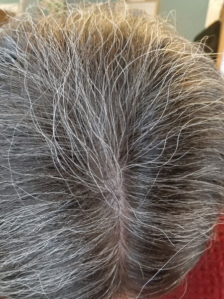 To embrace the grey at 37?