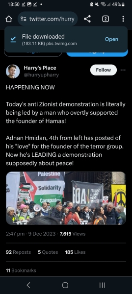 Shocked by the racist signs at marches