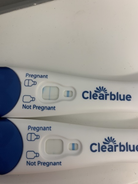 Pregnancy test positive but after 30 mins and very thin!!