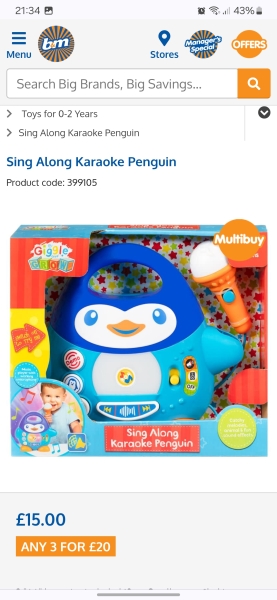 You know those echoey microphone toys...?