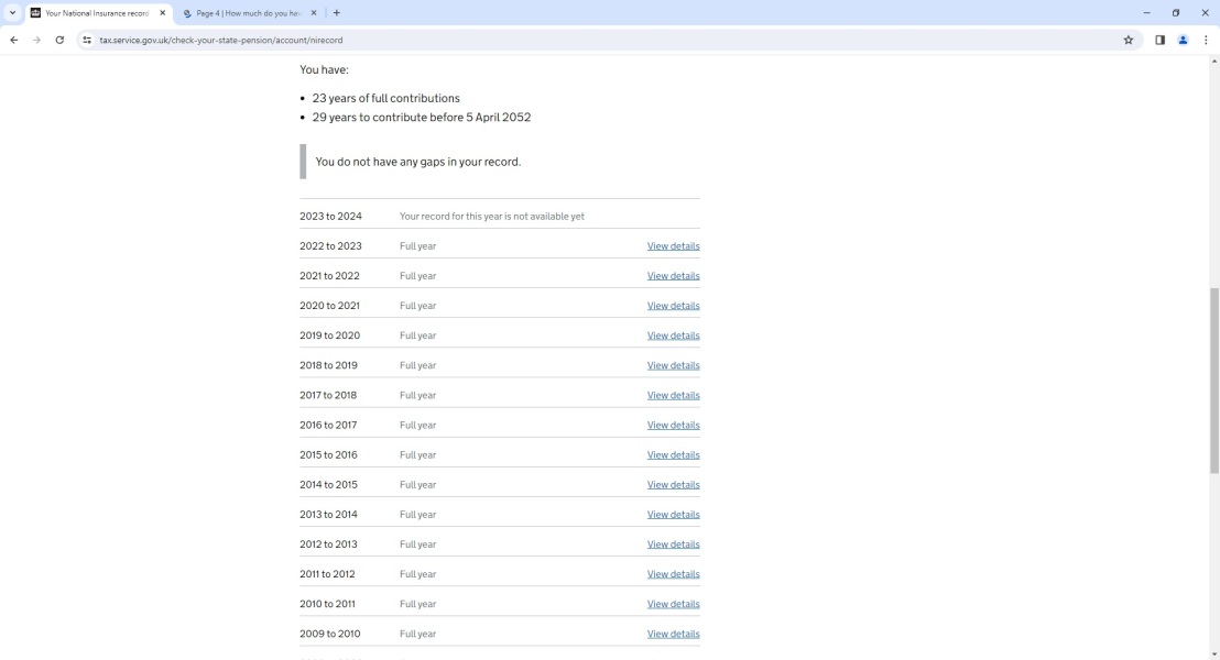 How much do you have in your pension at late 30s?