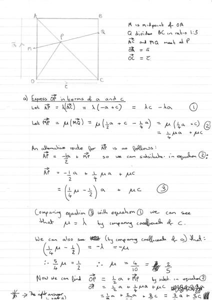 Can anyone help with this A level maths problem?
