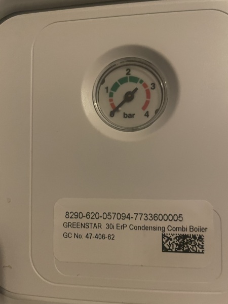 My boiler bar is stuck on 0 and I have no heating or hot water