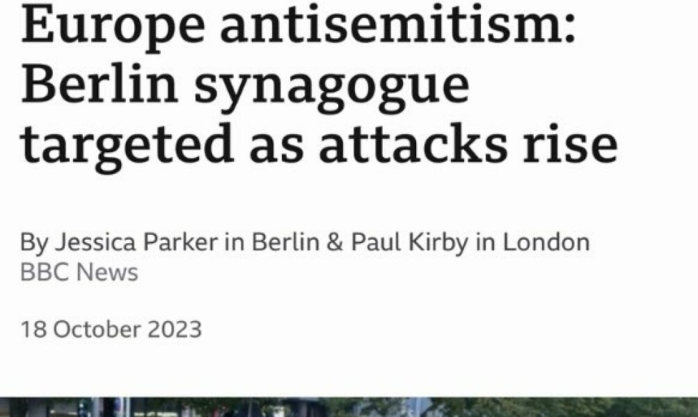 How do prevent the rise of anti Semitic feeling in the UK?