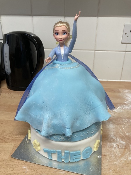 Barbie cake.