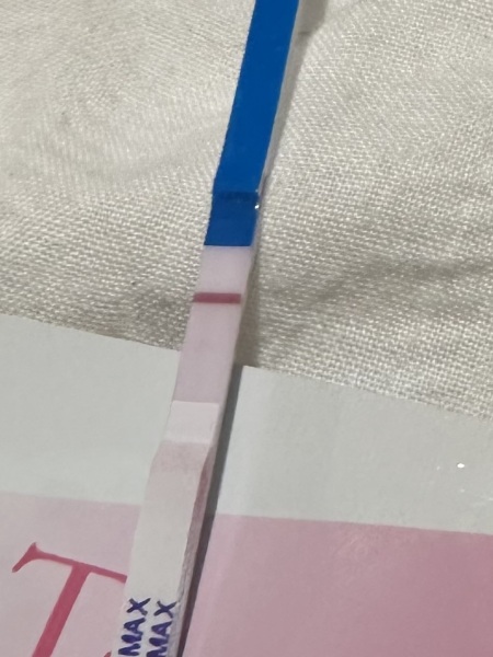 Faint positive?