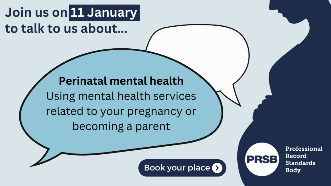 Perinatal mental health workshop to improve how information is recorded and shared by the NHS maternity services - £25 voucher for taking part