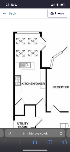 To ask you how you'd design my kitchen?