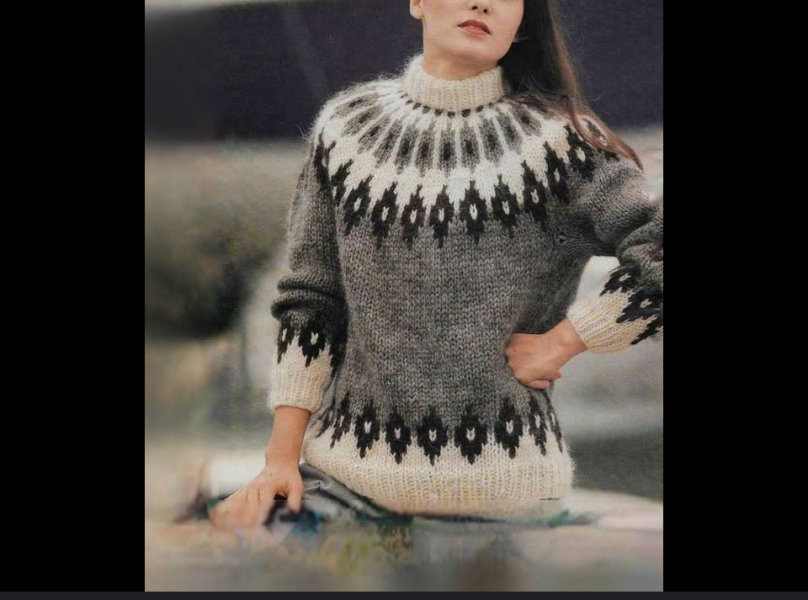 Teen in the 80s - were Fair Isle jumpers a big thing at your school?
