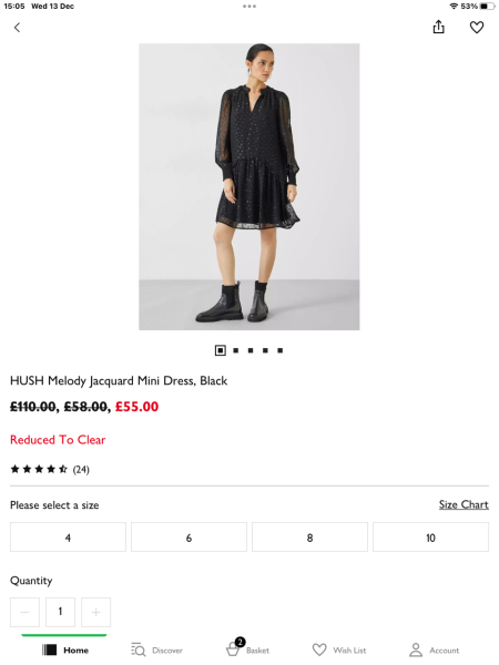 Need Christmas outfit - JL voucher to spend