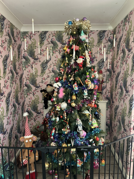 To not have a theme for our Christmas tree?