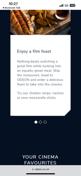 To sneak McD's into the cinema