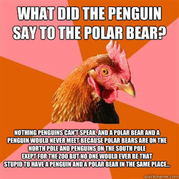 AIBU in thinking penguins should be banned...
