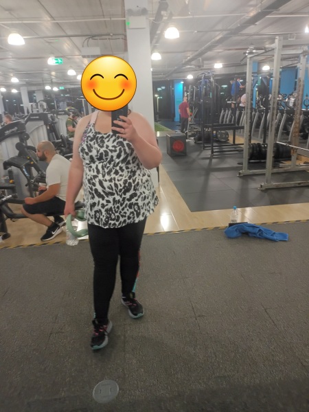 Gym wear for 40s, overweight woman?