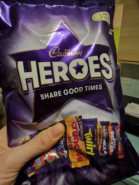 How many chocolates are in here?