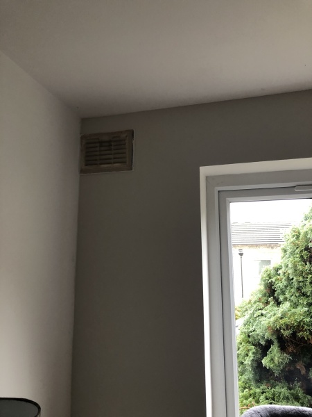 AirVent - Can I cover with a curtain.