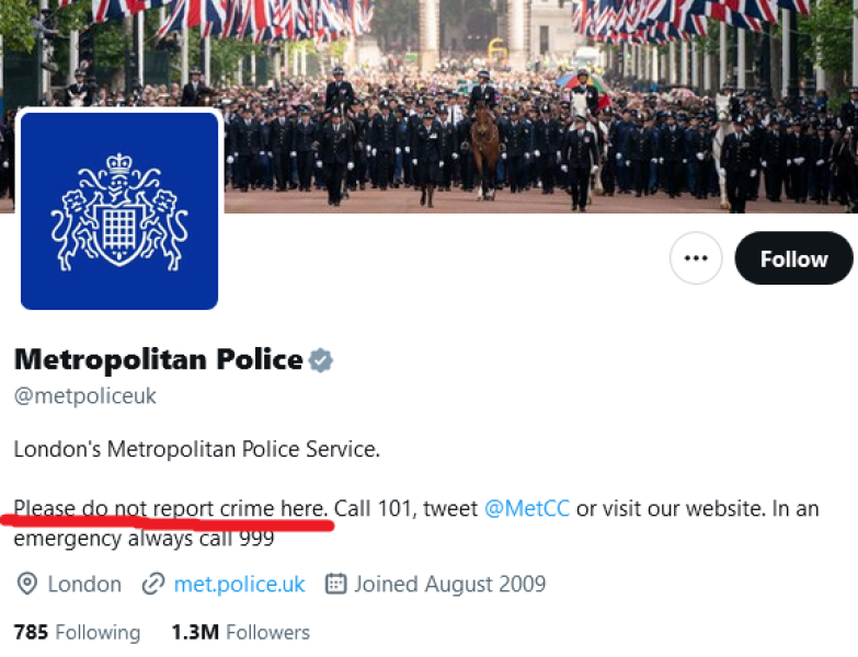 Everyone scarper, the rozzers are coming