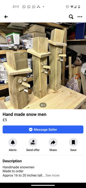 Homemade Christmas tat for sale....