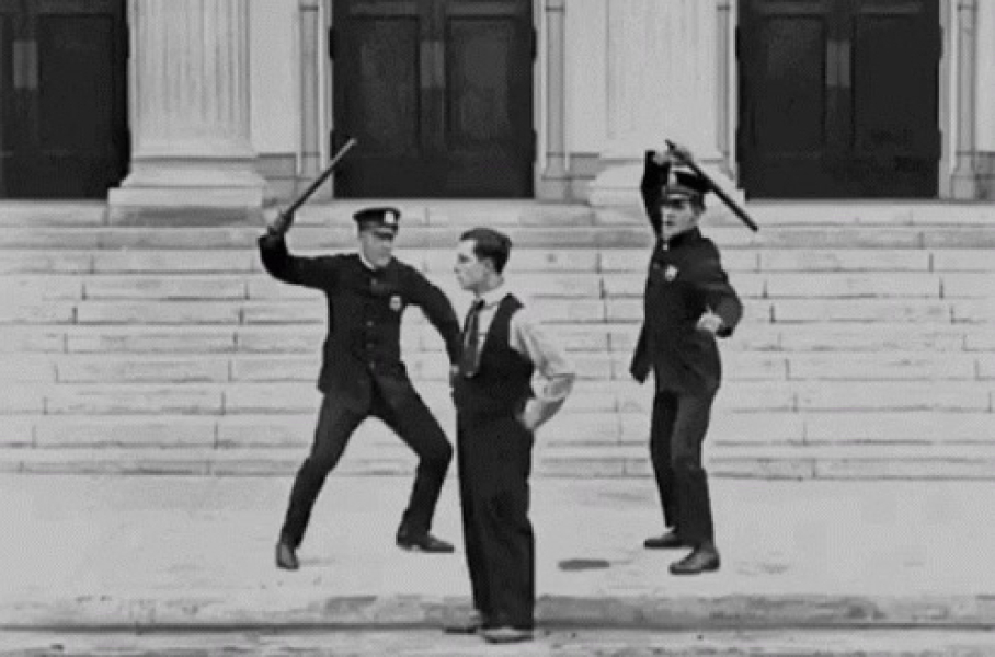 Everyone scarper, the rozzers are coming