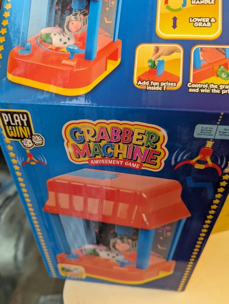 Claw Machine from The Entertainer