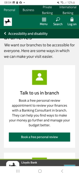 Can somebody please help, I need to book an appointment with Lloyds bank, can’t find a link online