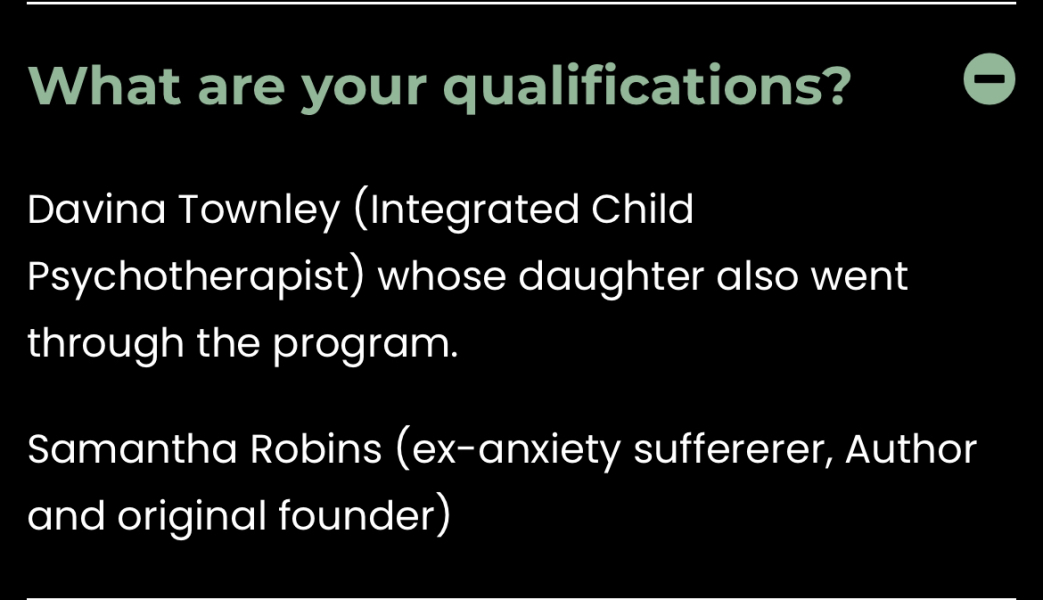 Peaky Parents / Kactus Kids - formerly known as Your Child Freedom Programme (YCFF) and other previous names - Child anxiety programme