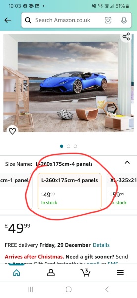 Help find wall moral  need to find fast delivery.