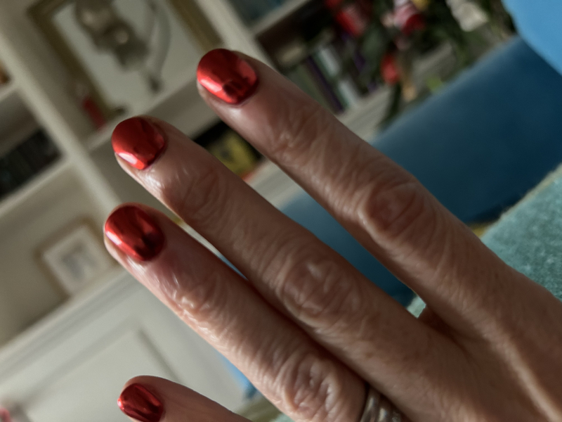 Please show me your Christmas nails?