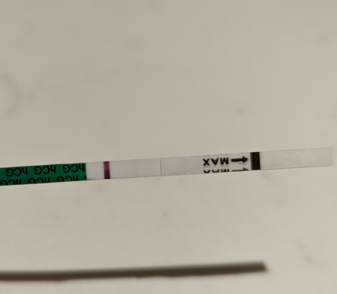 Could this be a VERY faint positive?!