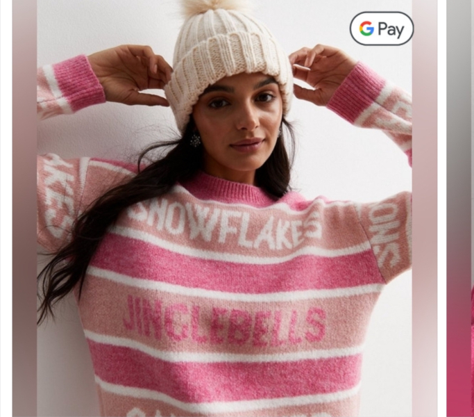 Flattering festive jumper?