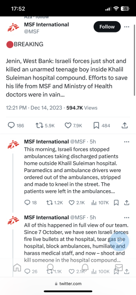 Documenting Israeli army racism and torture thread 2