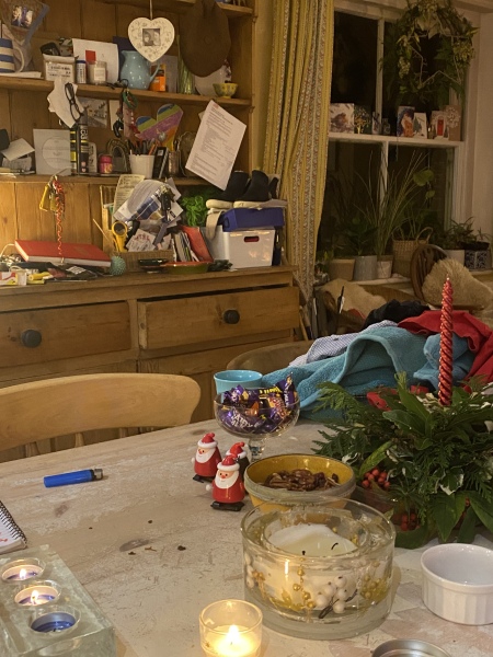 To ask you to show me your normal home…