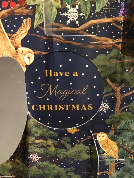 Picture advent calendars that add to the scene rather than have random pictures behind the doors