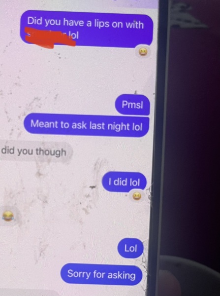 Husbands messages, am I going mad?