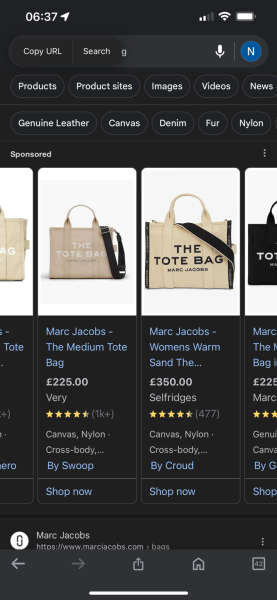 What's a tote bag?