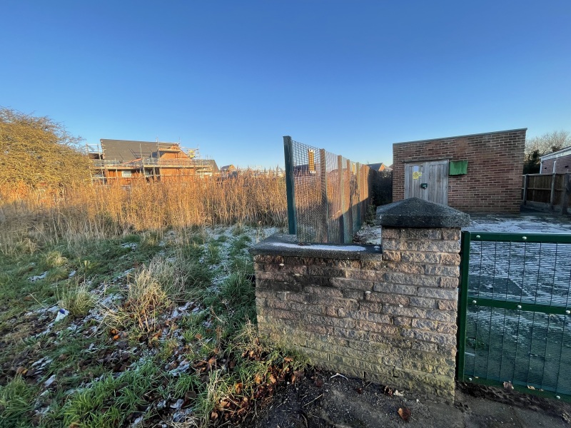 Would you buy this house? Electrical substation at rear
